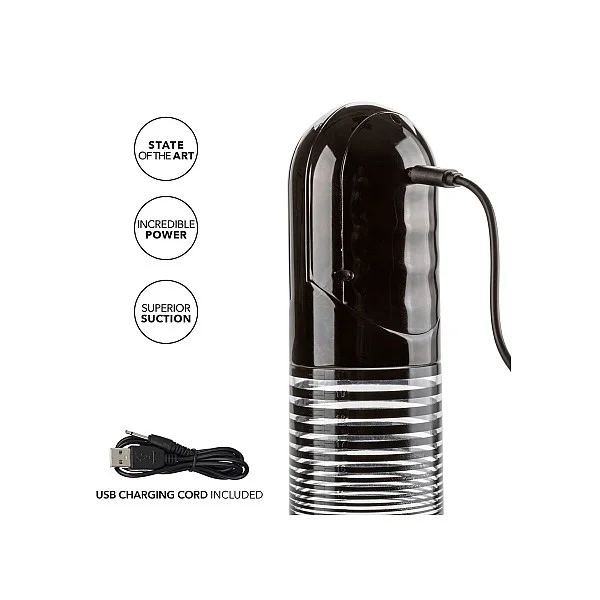 Advanced Automatic Smart Pump - Transparant van het merk Optimum Series - Penispompen - online bestellen bij Masculum.nl. De discrete online seks-toys en erotisch heren ondergoed winkel voor gay & hetero mannen.
