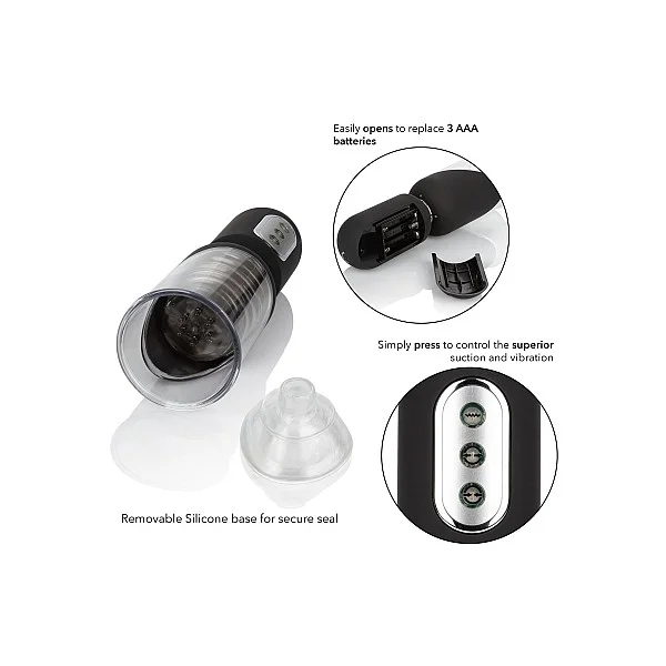 Get Hard Head Pump Set - Transparant van het merk Optimum Series - Penispompen - online bestellen bij Masculum.nl. De discrete online seks-toys en erotisch heren ondergoed winkel voor gay & hetero mannen.