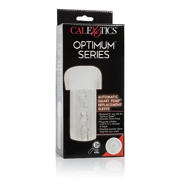 Automatic Smart Pump Sleeve - Transparant van het merk Optimum Series - Penispompen - online bestellen bij Masculum.nl. De discrete online seks-toys en erotisch heren ondergoed winkel voor gay & hetero mannen.