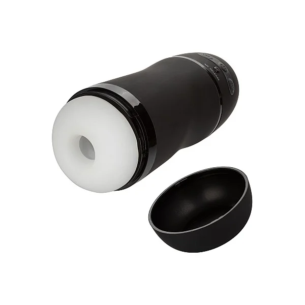 Pulsar Stroker - Zwart van het merk Optimum Power - Sleeve Masturbators - online bestellen bij Masculum.nl. De discrete online seks-toys en erotisch heren ondergoed winkel voor gay & hetero mannen.