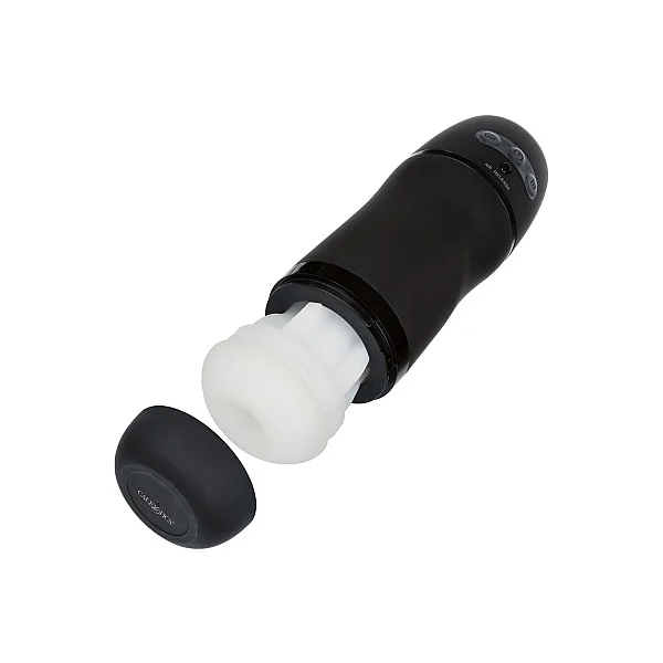 Pulsar Stroker - Zwart van het merk Optimum Power - Sleeve Masturbators - online bestellen bij Masculum.nl. De discrete online seks-toys en erotisch heren ondergoed winkel voor gay & hetero mannen.