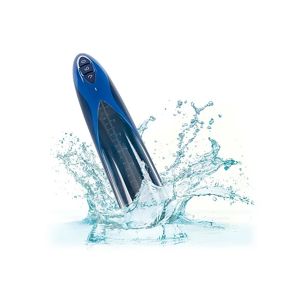 Rechargeable Waterproof Pump - Blauw van het merk Optimum Power - Penispompen - online kopen bij Masculum.nl. De discrete online seks-toys en erotisch heren ondergoed winkel voor gay & hetero mannen.