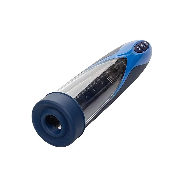 Rechargeable Waterproof Pump - Blauw van het merk Optimum Power - Penispompen - online kopen bij Masculum.nl. De discrete online seks-toys en erotisch heren ondergoed winkel voor gay & hetero mannen.