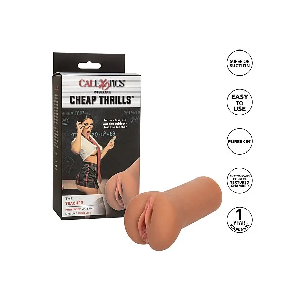 Cheap Thrills The Teacher - Caramel huidskleur van het merk Cheap Thrills - Kunst Vagina - online bestellen bij Masculum.nl. De discrete online seks-toys en erotisch heren ondergoed winkel voor gay & hetero mannen.