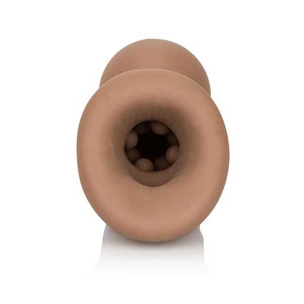Ultimate Extender - Bruine huidskleur van het merk Extensions - Penis Sleeves - online bestellen bij Masculum.nl. De discrete online seks-toys en erotisch heren ondergoed winkel voor gay & hetero mannen.