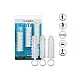 Textured Extension Set 3 Pcs - Transparant van het merk Extensions - Penis Sleeves - online kopen bij Masculum.nl. De discrete online seks-toys en erotisch heren ondergoed winkel voor gay & hetero mannen.