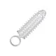 Textured Extension Set 3 Pcs - Transparant van het merk Extensions - Penis Sleeves - online kopen bij Masculum.nl. De discrete online seks-toys en erotisch heren ondergoed winkel voor gay & hetero mannen.