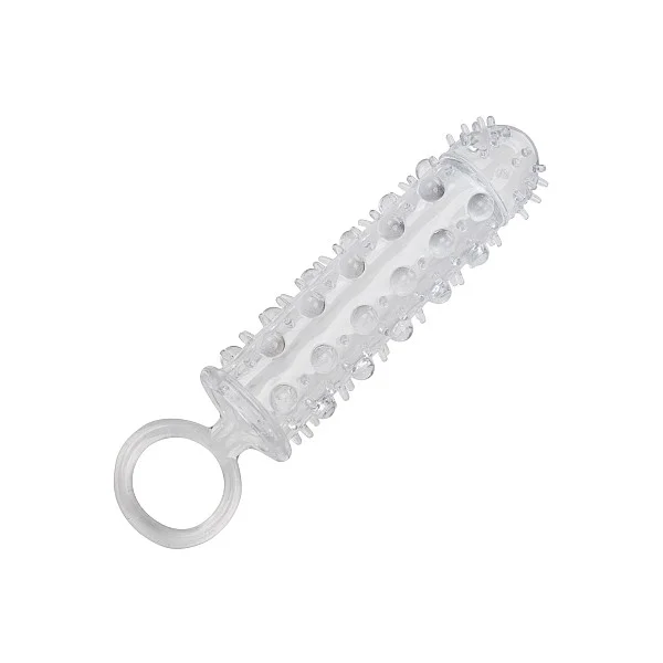 Textured Extension Set 3 Pcs - Transparant van het merk Extensions - Penis Sleeves - online kopen bij Masculum.nl. De discrete online seks-toys en erotisch heren ondergoed winkel voor gay & hetero mannen.