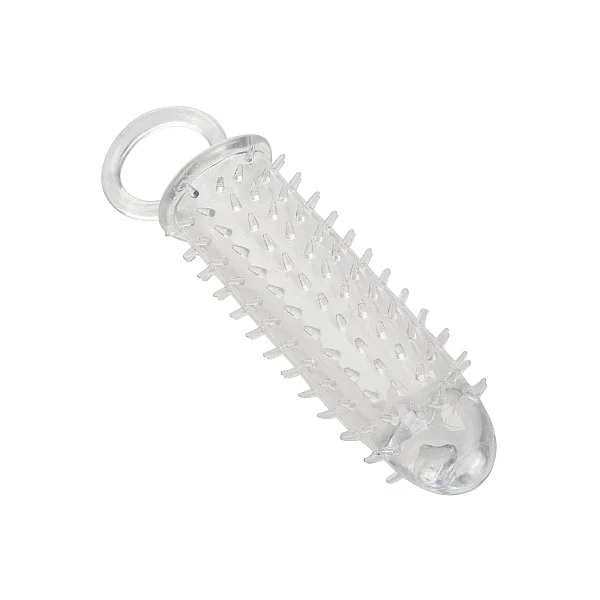 Textured Extension Set 3 Pcs - Transparant van het merk Extensions - Penis Sleeves - online kopen bij Masculum.nl. De discrete online seks-toys en erotisch heren ondergoed winkel voor gay & hetero mannen.