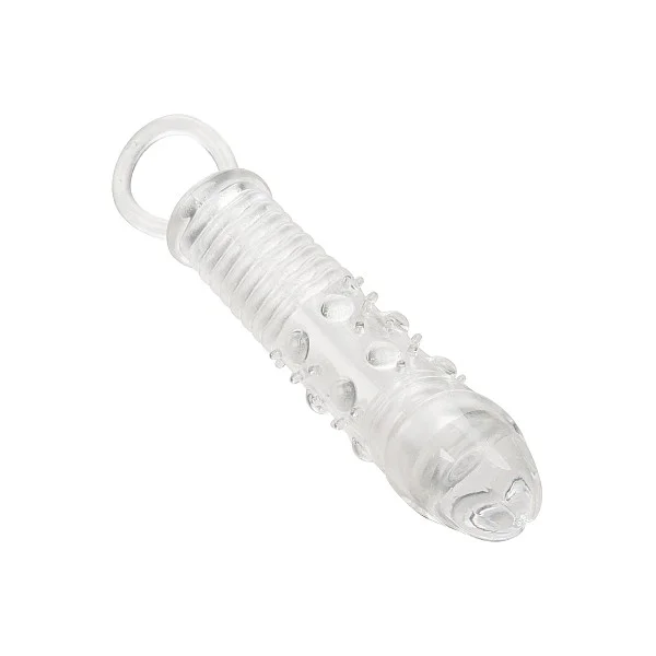 Textured Extension Set 3 Pcs - Transparant van het merk Extensions - Penis Sleeves - online kopen bij Masculum.nl. De discrete online seks-toys en erotisch heren ondergoed winkel voor gay & hetero mannen.