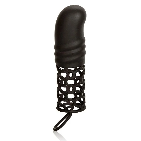 Silicone 2 Inch Extension - Zwart van het merk Extensions - Penis Sleeves - online bestellen bij Masculum.nl. De discrete online seks-toys en erotisch heren ondergoed winkel voor gay & hetero mannen.