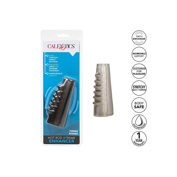 Hot Rod Xtreme Enhancer - Grijs van het merk Extensions - Penis Sleeves - online bestellen bij Masculum.nl. De discrete online seks-toys en erotisch heren ondergoed winkel voor gay & hetero mannen.