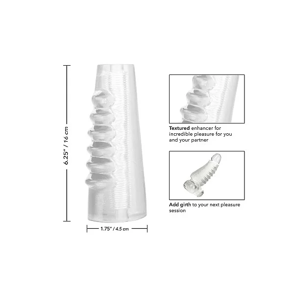 Hot Rod Xtreme Enhancer - Transparant van het merk Extensions - Penis Sleeves - online kopen bij Masculum.nl. De discrete online seks-toys en erotisch heren ondergoed winkel voor gay & hetero mannen.