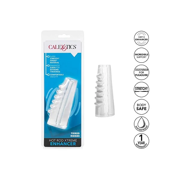 Hot Rod Xtreme Enhancer - Transparant van het merk Extensions - Penis Sleeves - online kopen bij Masculum.nl. De discrete online seks-toys en erotisch heren ondergoed winkel voor gay & hetero mannen.