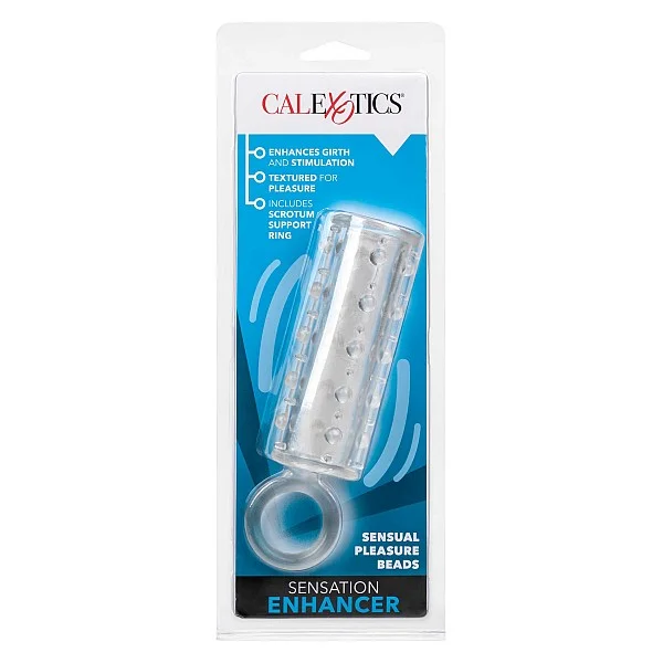 Sensation Enhancer - Transparant van het merk Extensions - Penis Sleeves - online bestellen bij Masculum.nl. De discrete online seks-toys en erotisch heren ondergoed winkel voor gay & hetero mannen.