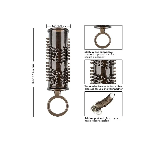 Pleasure Enhancer - Grijs van het merk Extensions - Penis Sleeves - online kopen bij Masculum.nl. De discrete online seks-toys en erotisch heren ondergoed winkel voor gay & hetero mannen.