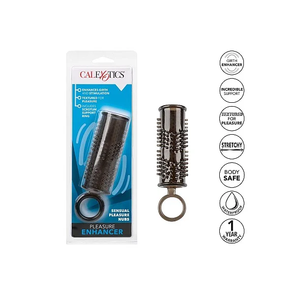 Pleasure Enhancer - Grijs van het merk Extensions - Penis Sleeves - online kopen bij Masculum.nl. De discrete online seks-toys en erotisch heren ondergoed winkel voor gay & hetero mannen.