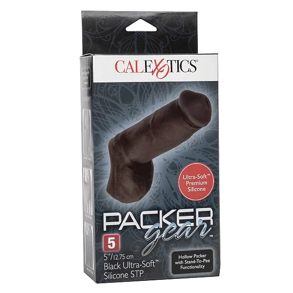 Packer Gear 5 Inch /12.8 cm STP - Zwart van het merk Packer Gear - Realistische Dildo's - online kopen bij Masculum.nl. De discrete online seks-toys en erotisch heren ondergoed winkel voor gay & hetero mannen.