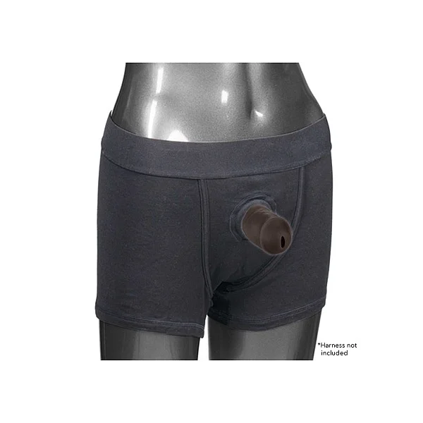 Packer Gear 5 Inch /12.8 cm STP - Zwart van het merk Packer Gear - Realistische Dildo's - online kopen bij Masculum.nl. De discrete online seks-toys en erotisch heren ondergoed winkel voor gay & hetero mannen.