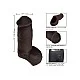 Packer Gear 5 Inch /12.8 cm STP - Zwart van het merk Packer Gear - Realistische Dildo's - online kopen bij Masculum.nl. De discrete online seks-toys en erotisch heren ondergoed winkel voor gay & hetero mannen.