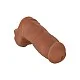 Packer Gear 5 Inch /12.8 cm STP - Bruine huidskleur van het merk Packer Gear - Realistische Dildo's - online kopen bij Masculum.nl. De discrete online seks-toys en erotisch heren ondergoed winkel voor gay & hetero mannen.