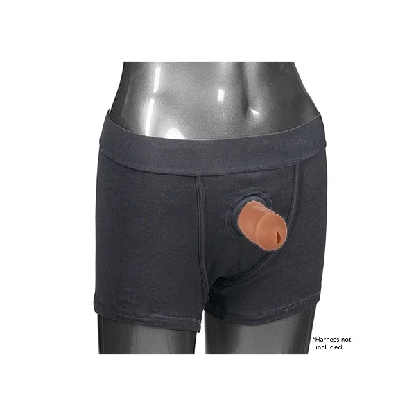 Packer Gear 5 Inch /12.8 cm STP - Bruine huidskleur van het merk Packer Gear - Realistische Dildo's - online kopen bij Masculum.nl. De discrete online seks-toys en erotisch heren ondergoed winkel voor gay & hetero mannen.