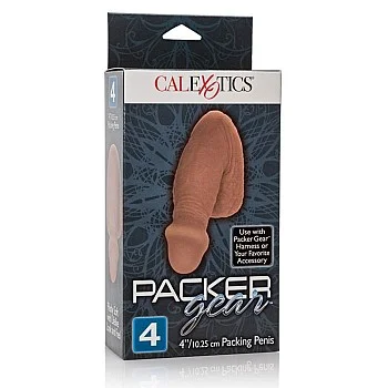 Packing Penis 10,15 cm / 10.3 cm - Bruine huidskleur