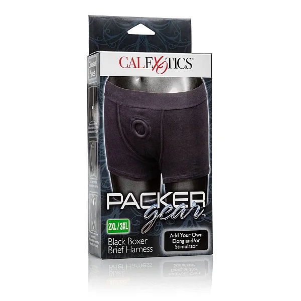 Boxer Brief Harness - Zwart van het merk Packer Gear -  - online kopen bij Masculum.nl. De discrete online seks-toys en erotisch heren ondergoed winkel voor gay & hetero mannen.