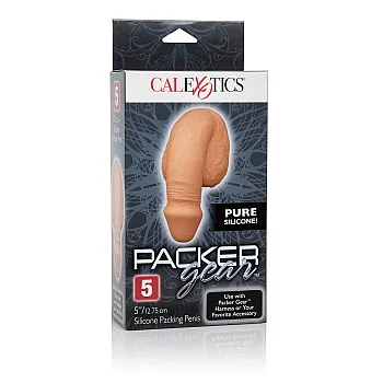 12,70 cm Silicone Packing Penis - Caramel huidskleur