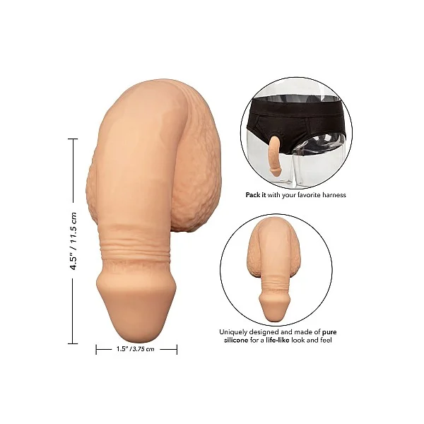 5 Inch Silicone Packing Penis - Lichte huidskleur van het merk Packer Gear - Realistische Dildo's - online kopen bij Masculum.nl. De discrete online seks-toys en erotisch heren ondergoed winkel voor gay & hetero mannen.