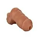 Soft Silicone Stand-To-Pee - Plastuitje - Bruine huidskleur van het merk Packer Gear - Dildo's - online kopen bij Masculum.nl. De discrete online seks-toys en erotisch heren ondergoed winkel voor gay & hetero mannen.