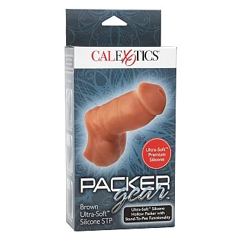 Soft Silicone Stand-To-Pee - Plastuitje - Bruine huidskleur