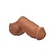 Soft Silicone Stand-To-Pee - Plastuitje - Bruine huidskleur van het merk Packer Gear - Dildo's - online kopen bij Masculum.nl. De discrete online seks-toys en erotisch heren ondergoed winkel voor gay & hetero mannen.