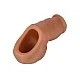 Soft Silicone Stand-To-Pee - Plastuitje - Bruine huidskleur van het merk Packer Gear - Dildo's - online kopen bij Masculum.nl. De discrete online seks-toys en erotisch heren ondergoed winkel voor gay & hetero mannen.
