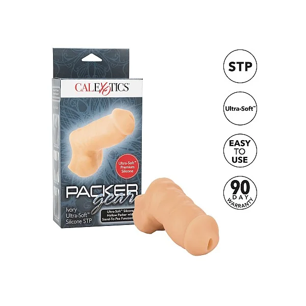 Soft Silicone Stand-To-Pee - Plastuitje - Lichte huidskleur van het merk Packer Gear - Dildo's - online kopen bij Masculum.nl. De discrete online seks-toys en erotisch heren ondergoed winkel voor gay & hetero mannen.