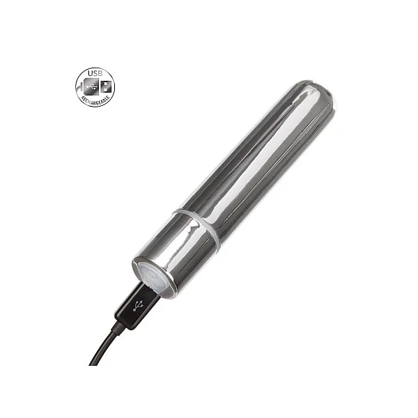 Rechargeable Bullet - Zilver van het merk Bullets - Vibrerende Eitjes - online kopen bij Masculum.nl. De discrete online seks-toys en erotisch heren ondergoed winkel voor gay & hetero mannen.