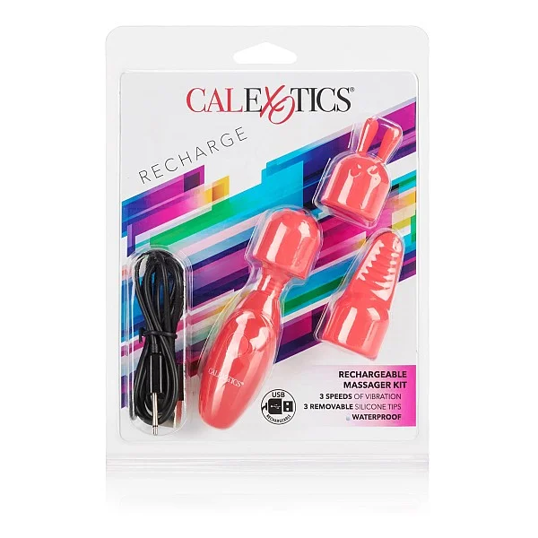 Rechargeable Massager Kit - Oranje van het merk Bullets - Wand Massagers - online kopen bij Masculum.nl. De discrete online seks-toys en erotisch heren ondergoed winkel voor gay & hetero mannen.