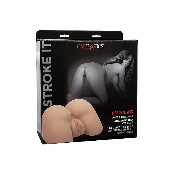 Stroke It Life size Ass - Lichte huidskleur van het merk Stroke It - Masturbators - online bestellen bij Masculum.nl. De discrete online seks-toys en erotisch heren ondergoed winkel voor gay & hetero mannen.