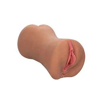 Stroke It Dual Entry Pussy Ass - Bruine huidskleur