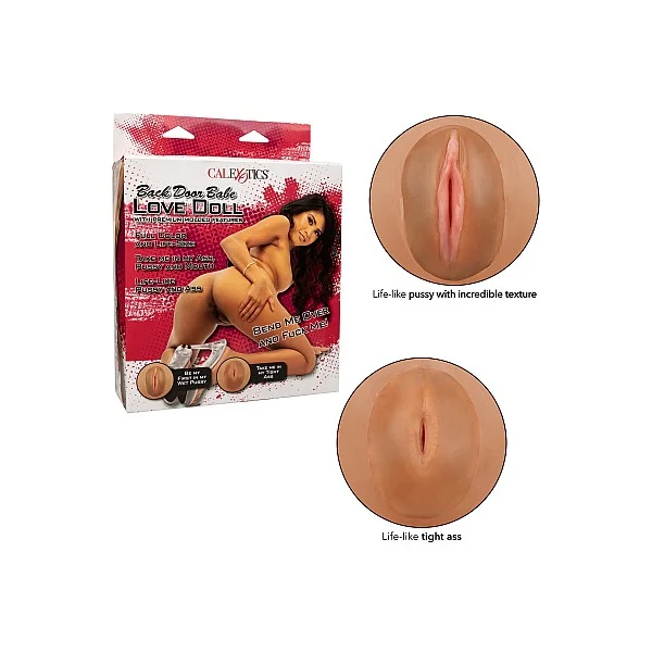 Back Door Babe Love Doll - Caramel huidskleur van het merk Love Dolls - Opblaaspoppen - online kopen bij Masculum.nl. De discrete online seks-toys en erotisch heren ondergoed winkel voor gay & hetero mannen.