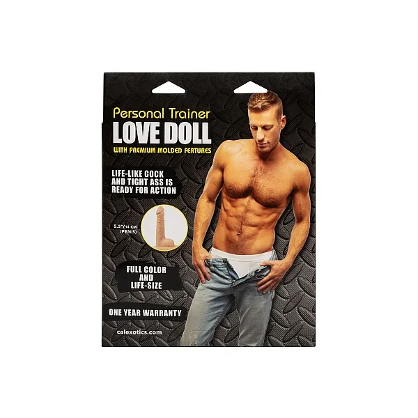 Personal Trainer Love Doll - Lichte huidskleur van het merk Love Dolls - Opblaaspoppen - online kopen bij Masculum.nl. De discrete online seks-toys en erotisch heren ondergoed winkel voor gay & hetero mannen.