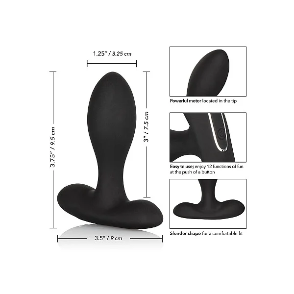 Eclipse Slender Probe - Zwart van het merk Eclipse - Buttplugs - online kopen bij Masculum.nl. De discrete online seks-toys en erotisch heren ondergoed winkel voor gay & hetero mannen.