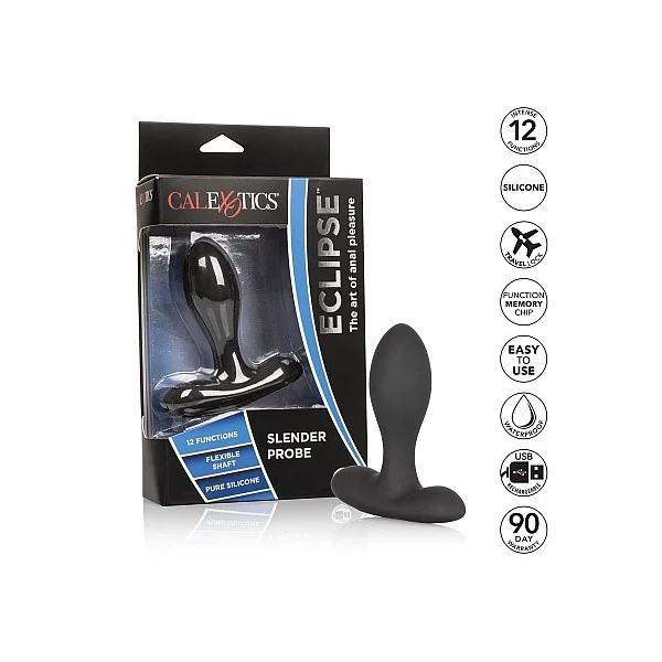 Eclipse Slender Probe - Zwart van het merk Eclipse - Buttplugs - online kopen bij Masculum.nl. De discrete online seks-toys en erotisch heren ondergoed winkel voor gay & hetero mannen.