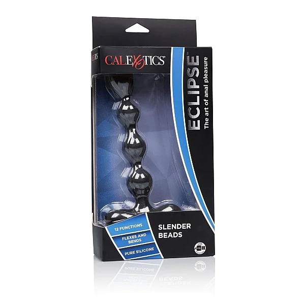 Eclipse Slender Beads - Zwart van het merk Eclipse - Anale Kralen - online kopen bij Masculum.nl. De discrete online seks-toys en erotisch heren ondergoed winkel voor gay & hetero mannen.