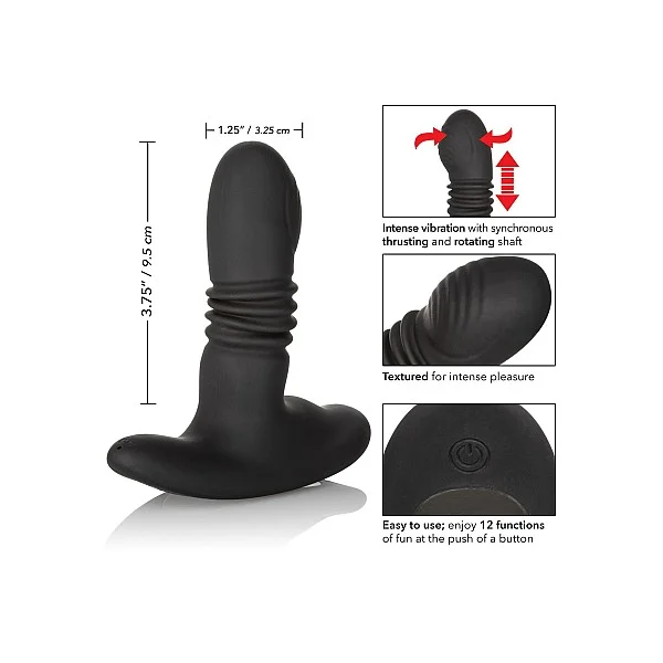 Eclipse Thrusting Probe - Zwart van het merk Eclipse - Anaal Dildo's - online kopen bij Masculum.nl. De discrete online seks-toys en erotisch heren ondergoed winkel voor gay & hetero mannen.