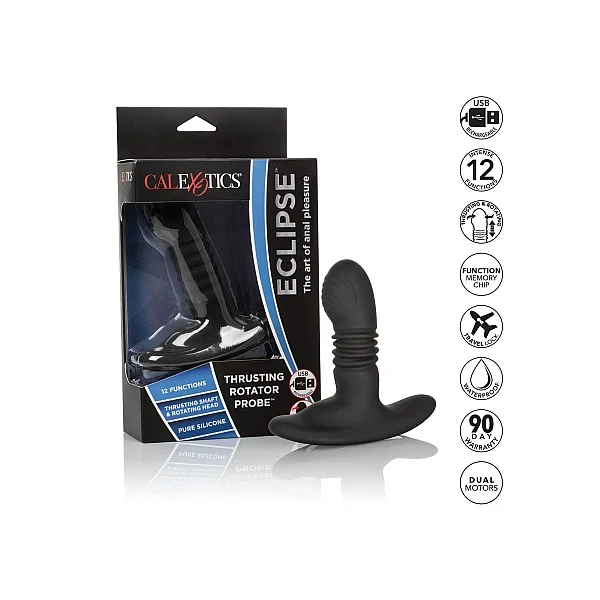 Eclipse Thrusting Probe - Zwart van het merk Eclipse - Anaal Dildo's - online kopen bij Masculum.nl. De discrete online seks-toys en erotisch heren ondergoed winkel voor gay & hetero mannen.