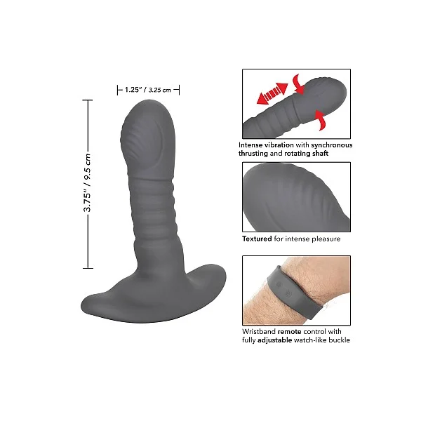 Wristband Remote Rotator Probe - Zwart van het merk Eclipse - Anaal Dildo's - online kopen bij Masculum.nl. De discrete online seks-toys en erotisch heren ondergoed winkel voor gay & hetero mannen.