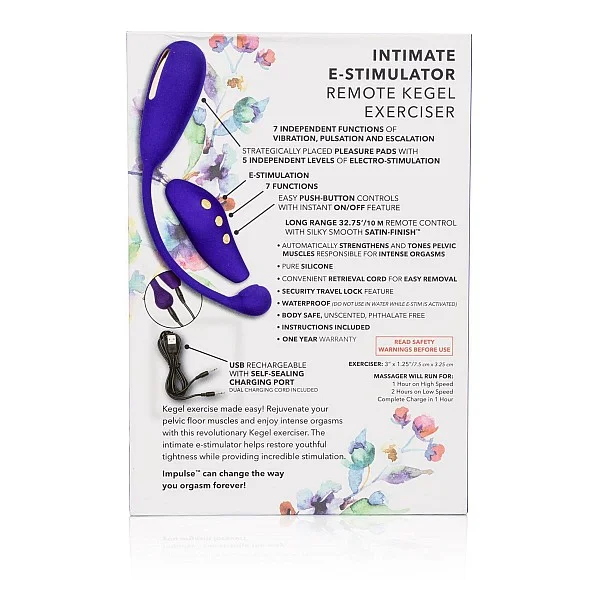 Estim Remote Kegel Exerciser - Blauw van het merk Impulse - Electrosex Toys - online bestellen bij Masculum.nl. De discrete online seks-toys en erotisch heren ondergoed winkel voor gay & hetero mannen.