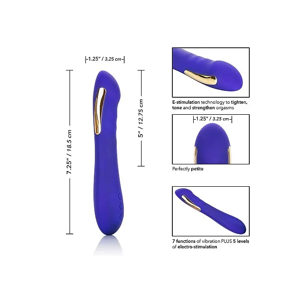 Estim Petite Wand - Blauw van het merk Impulse - Electrosex Toys - online bestellen bij Masculum.nl. De discrete online seks-toys en erotisch heren ondergoed winkel voor gay & hetero mannen.