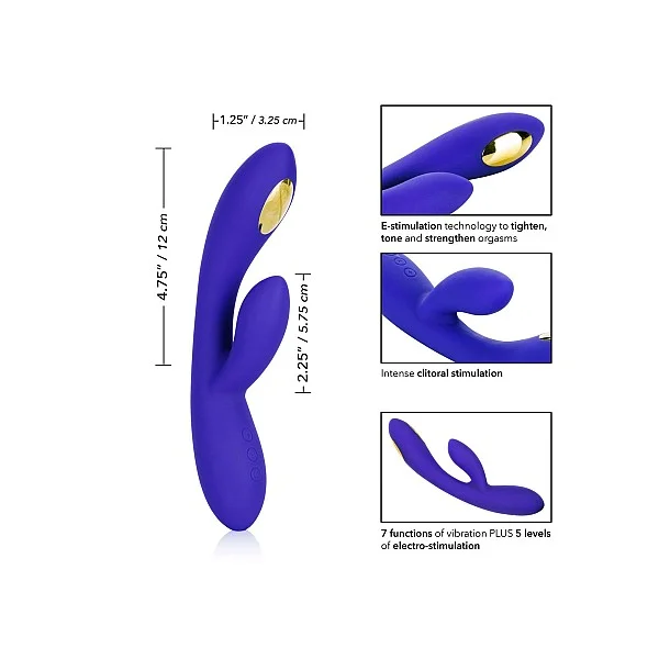 Estim Dual Wand - Blauw van het merk Impulse - Electrosex Toys - online kopen bij Masculum.nl. De discrete online seks-toys en erotisch heren ondergoed winkel voor gay & hetero mannen.